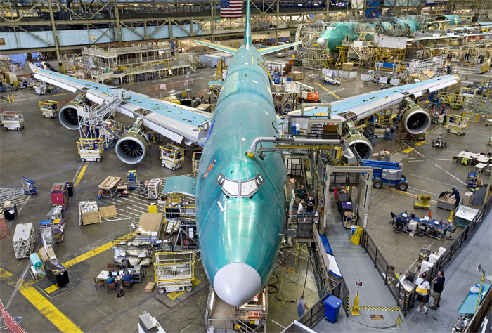 Boeing 747-8 Freighter with GEnx-2B Engines