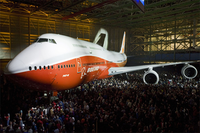 Boeing 747-8I Orange Livery