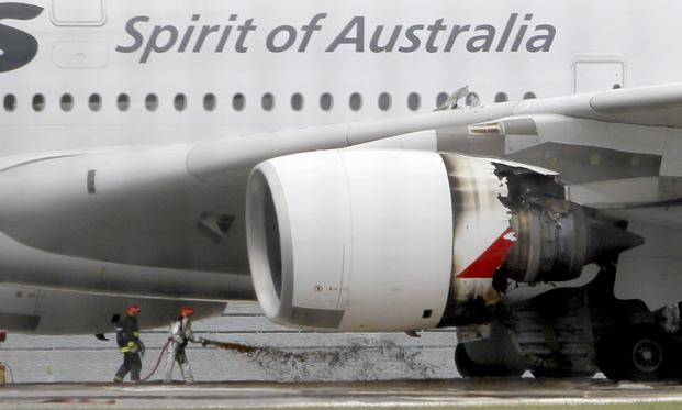 Qantas Airbus A380 Uncontained Engine Failure in Singapore