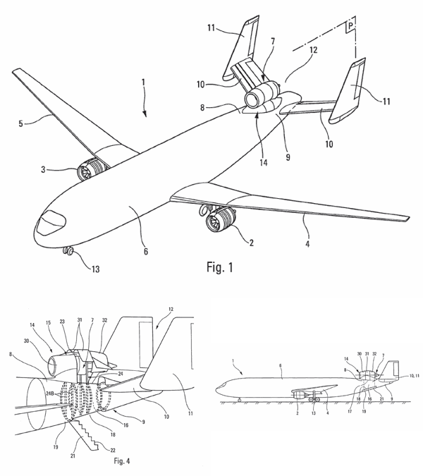 Airbus Trijet Patent