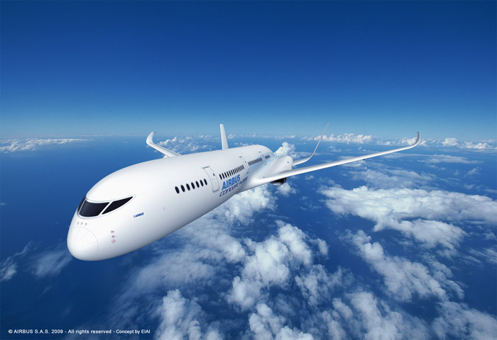 Airbus Concept Plane - The future of air transport in 2050