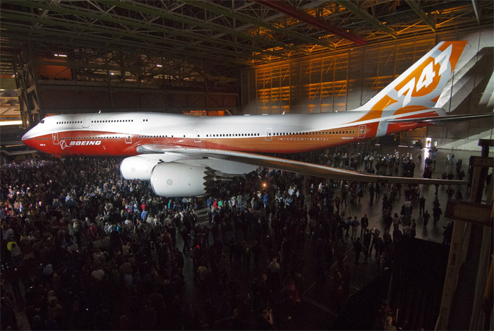 Boeing 747-8 Intercontinental Unveiled