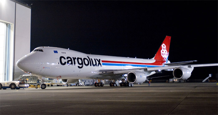 Cargolux Boeing 747-8 Freighter - New Livery