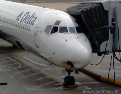 Delta Air Lines McDonnell Douglas MD-88 Bird Strike