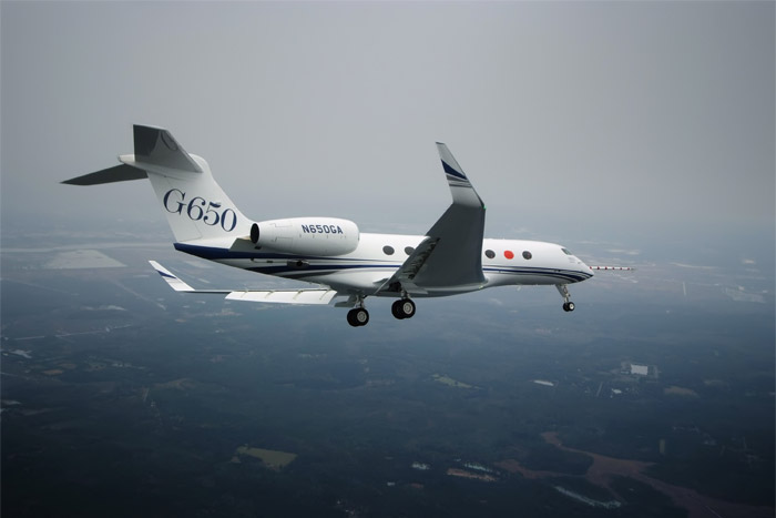 Gulfstream G650 First Flight