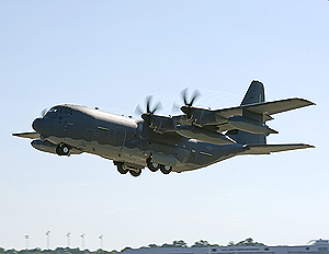 Lockheed Martin HC-130J First Flight