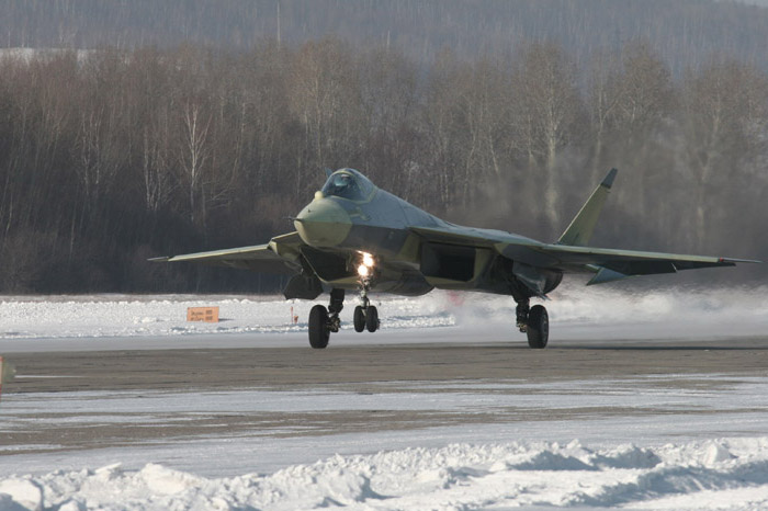 Sukhoi PAK-FA T-50 First Flight