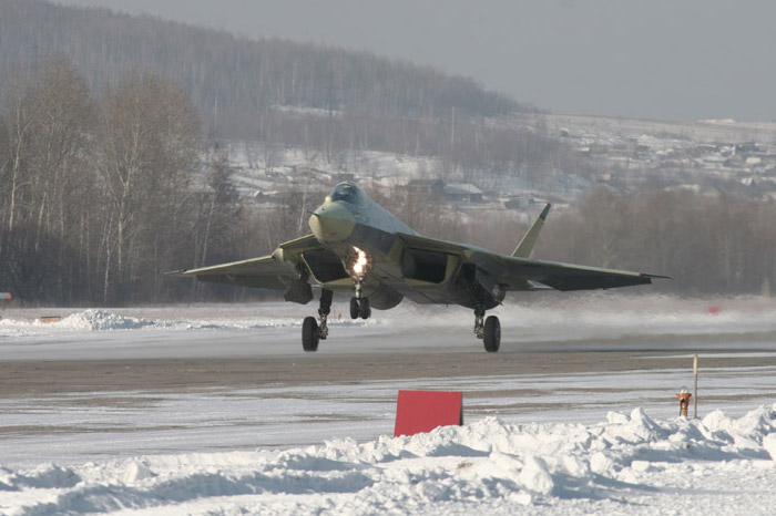 Sukhoi PAK-FA T-50 First Flight