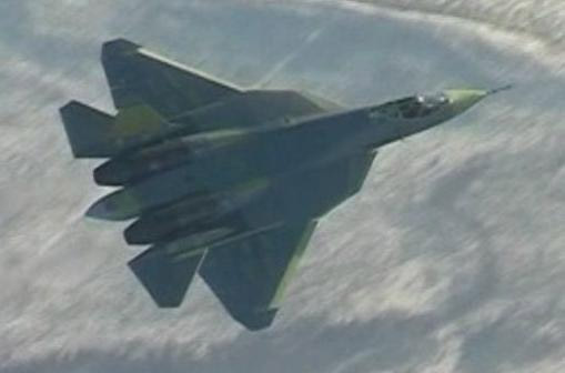 Sukhoi PAK-FA T-50 In-Flight